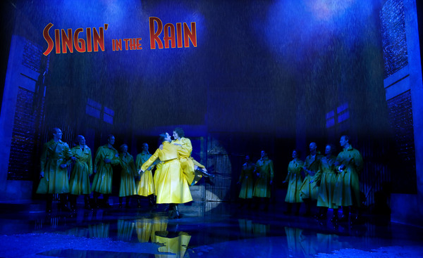 Plakat fra Oslo Nye Teaters produksjon Singin' in the Rain, nypremieren (2008) 
