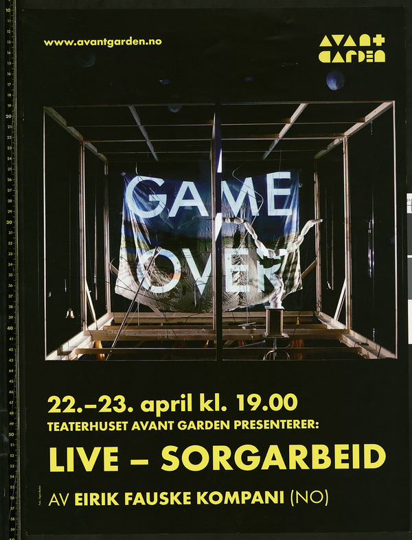 Plakat for Eirik Fauskes produksjon Live 