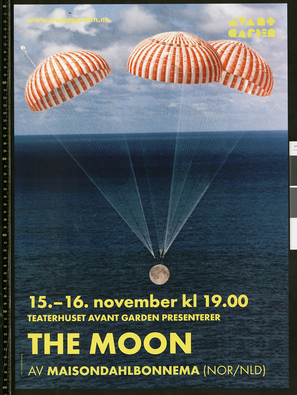 Plakat for MaisonDahlBonnemas produksjon The Moon (2016)