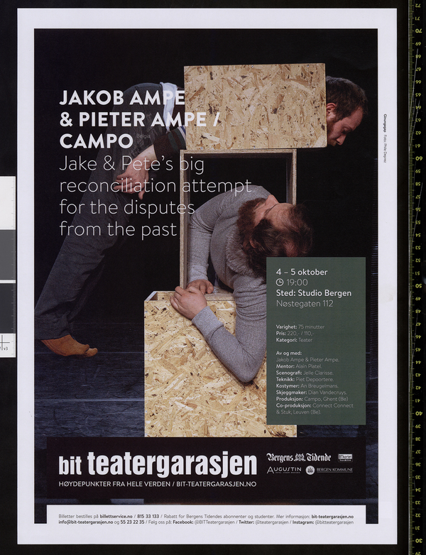Plakat for Campos produksjon Jake & Pete's big reconciliation attempt for the disputas from the past