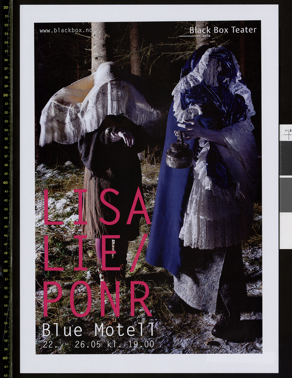 Plakat for Lisa B. Lie/Pony of No Returns produksjon Blue Motell (2013).