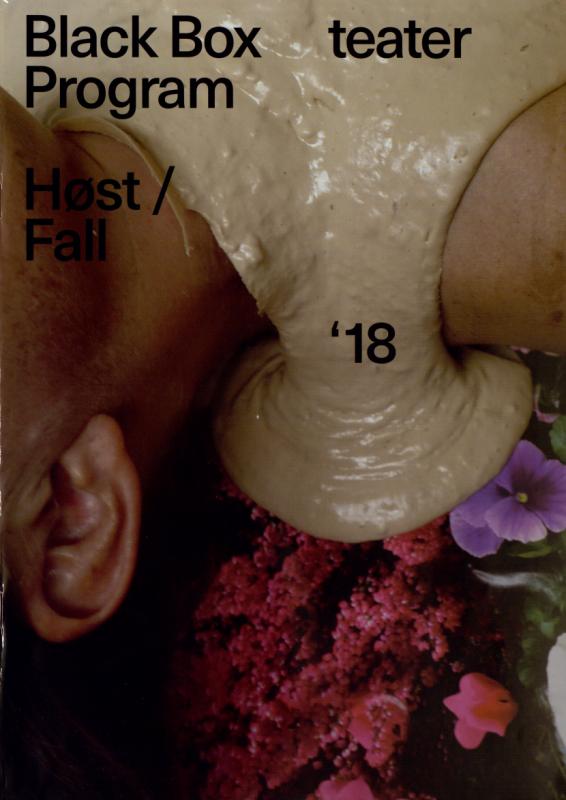 Season programme for Black Box Teater, Autumn 2018