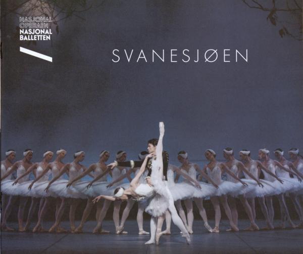 Forestillingsprogram for Den Norske Opera & Balletts produksjon Svanesjøen (2018). 