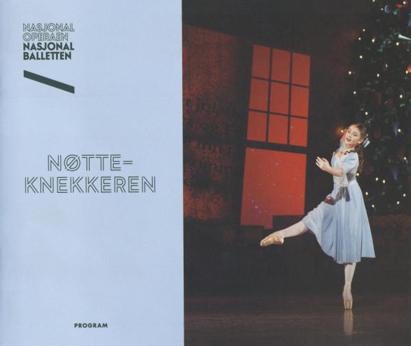 Forestillingsprogram for Den Norske Opera & Balletts produksjon Nøtteknekkeren (2019) 