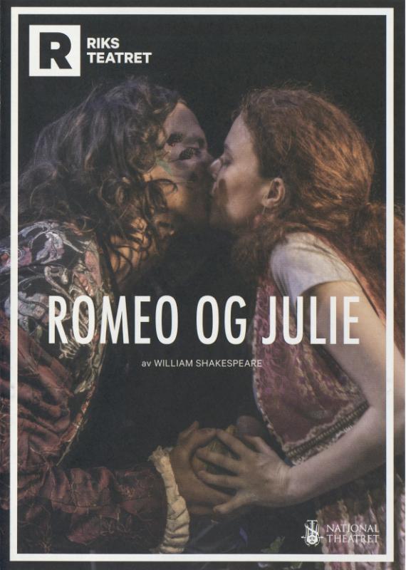 Forestillingsprogram for Nationaltheatret og Riksteatrets produksjon Romeo og Julie (2019)
