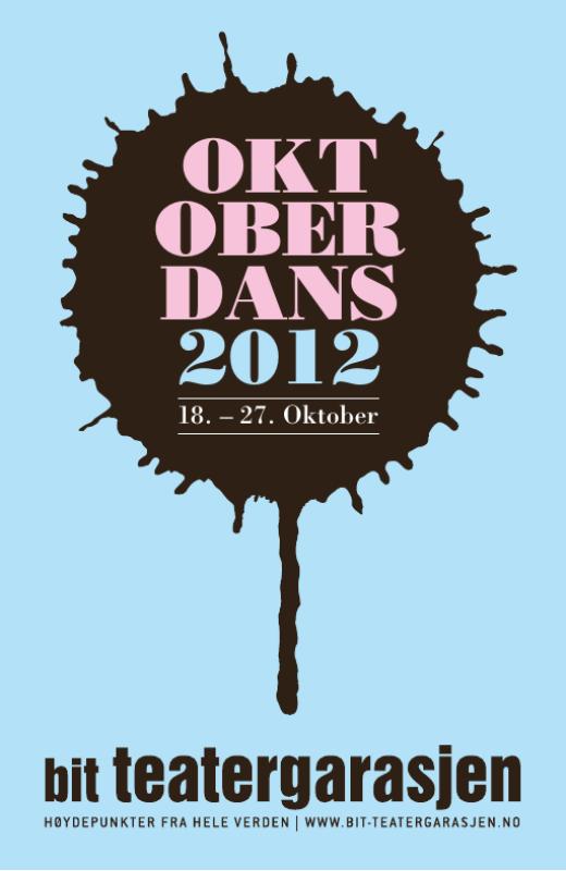 Festivalprogram for Oktoberdans 2012