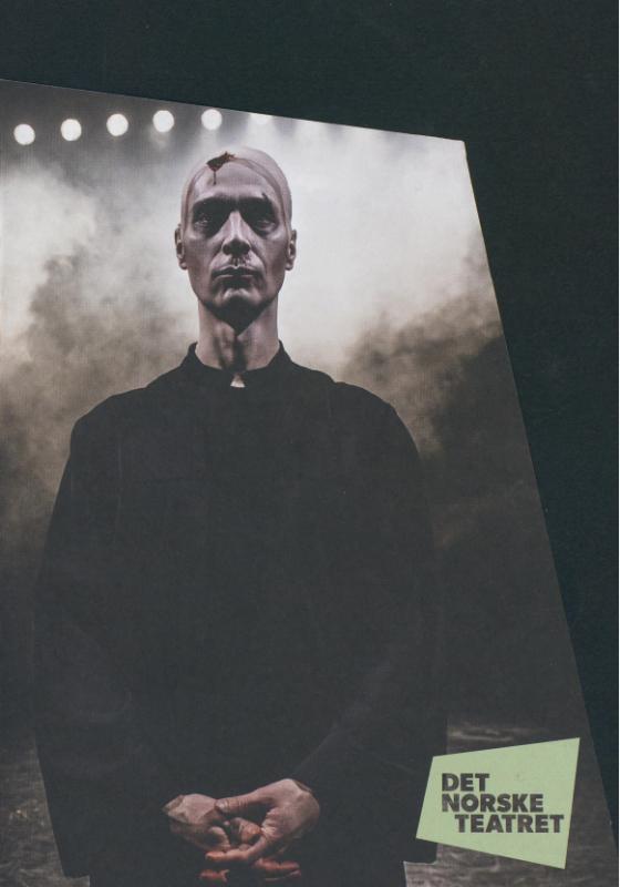 Forestillingsprogram for Det Norske Teatrets produksjon Den knuste krukka (2019)