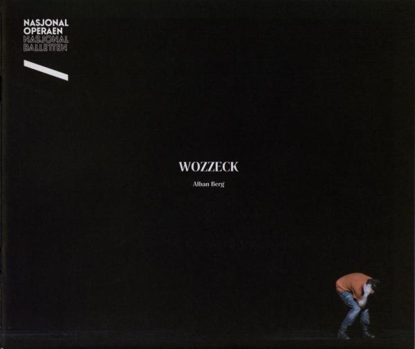 Forestillingsprogram for Den Norske Opera & Balletts produksjon Wozzeck (2017). 