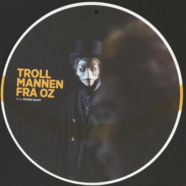 Forestillingsprogram for Rogaland Teaters produksjon Trollmannen fra Oz (2018).