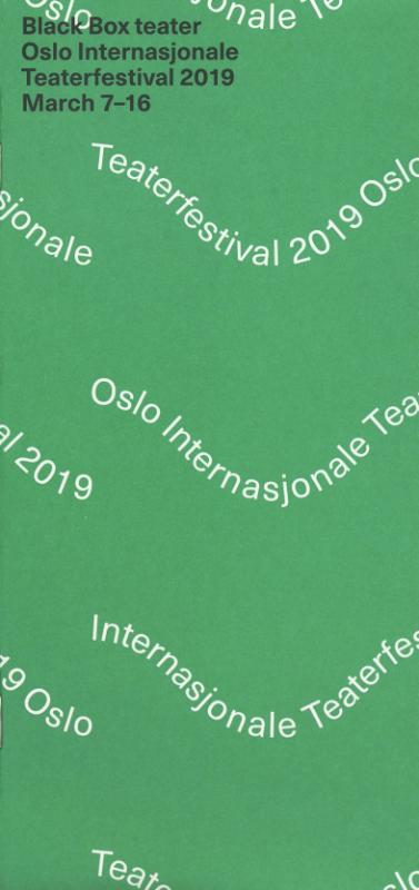 Festivalprogram for Oslo Internasjonale Teaterfestival 2019 