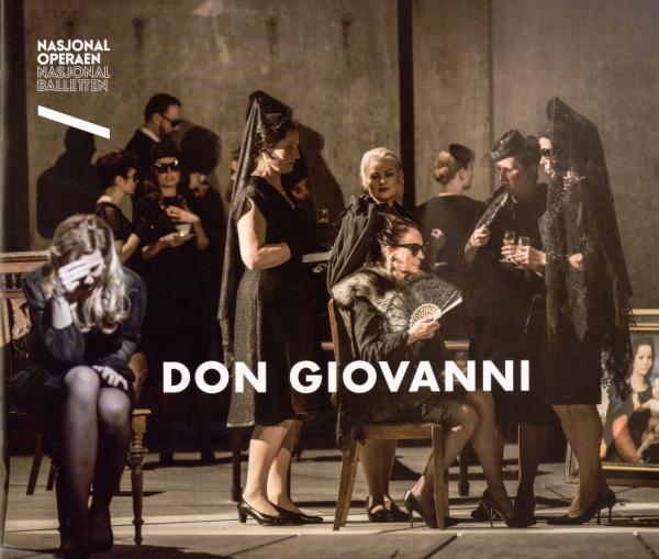 Forestillingsprogram for Den Norske Opera & Balletts produksjon Don Giovanni (2014).