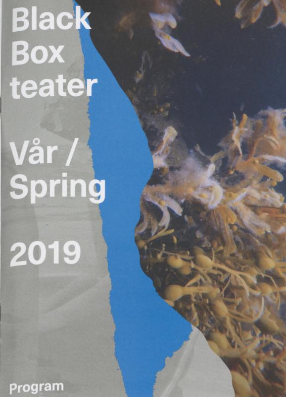 Season programme for Black Box teater, spring 2019