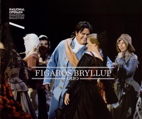 Forestillingsprogram for Den Norske Opera & Balletts produksjon Figaros bryllup (2016).