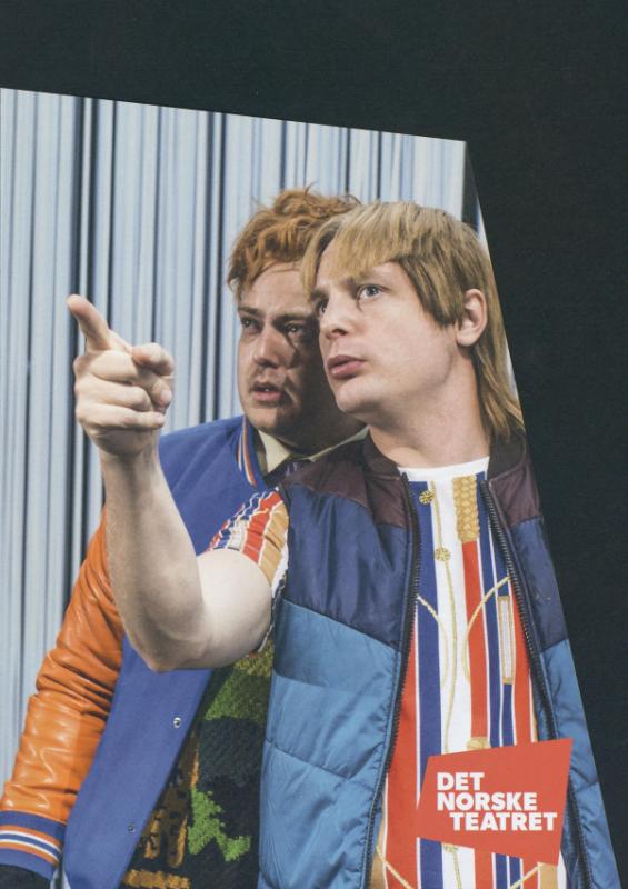 Forestillingsprogram for  Det Norske Teatrets produksjon Tschick - adjø Berlin (2019)