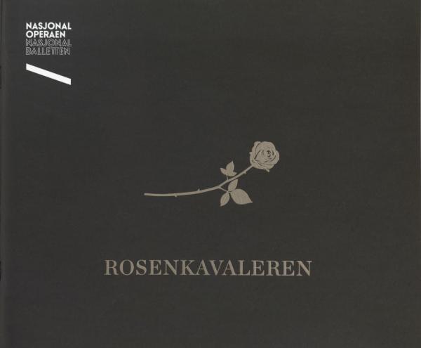 Forestillingsprogram for Den Norske Opera og Balletts produksjon Rosenkavaleren (2019)