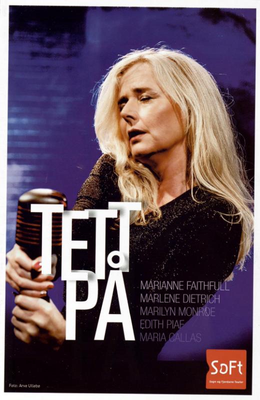 Program for Sogn og Fjordane Teaters produksjon Tett på (2015)