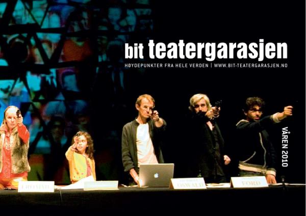 Season program Black Box Teater the spring of 2010