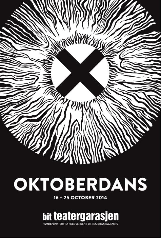 Festivalprogram for Oktoberdans 2014