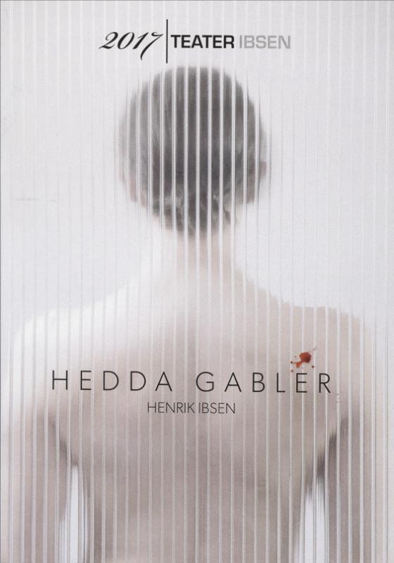 Forestillingsprogram for Teater Ibsens produksjon Hedda Gabler (2017) 