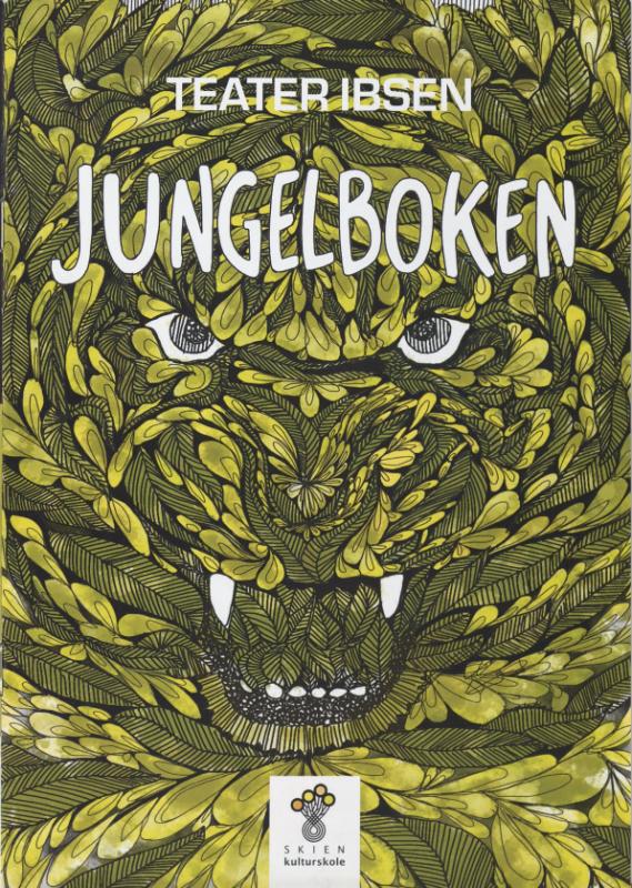 Forestillingsprogram for Teater Ibsens produksjon Jungelboken (2018) 