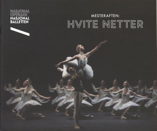 Forestillingsprogram for Den Norske Opera og Balletts produksjon MESTERAFTEN:   The Kingdom of the Shades - Secus - Symfoni i C (2019)