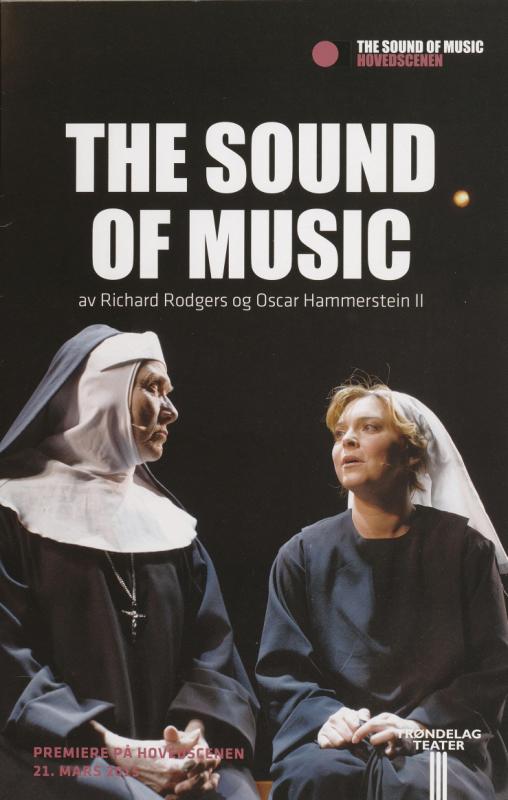 Forestillingsprogram for  Trøndelag Teaters produksjon The Sound of Music (2015) 