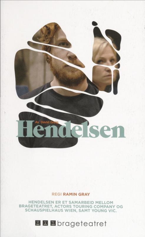 Program fra  for Brageteatrets produksjon Hendelsen (2014). 