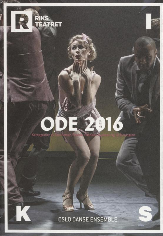 Forestillingsprogram for  Oslo Danse Ensembles produksjon O D E 2006 (2016) - turné Riksteatret