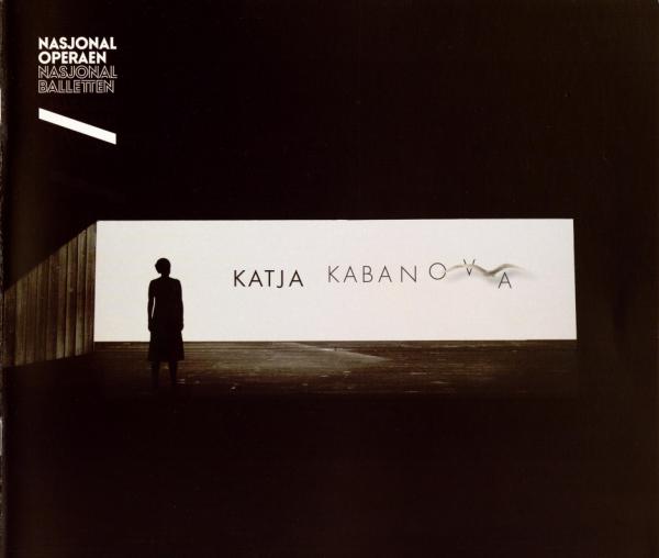 Forestillingsprogram for  Hamburgische Staatsopers produksjon leiet av Den Norske Opera og Ballett Katja Kabanova (2015)