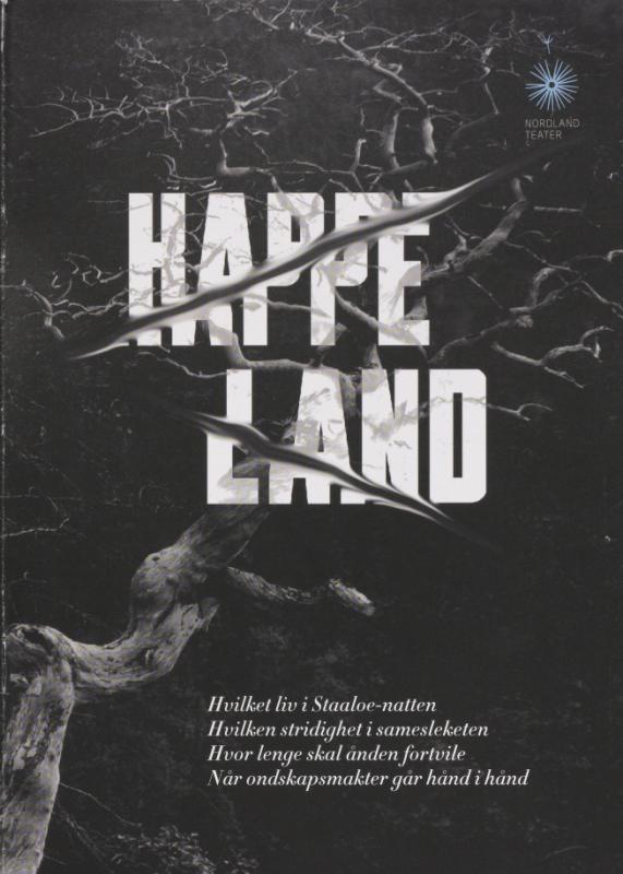 Forestillingsprogram til Nordland Teaters produksjon Kappe land (2022).