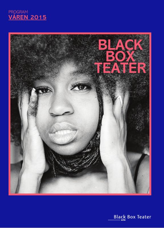 Season program for Black Box Teater, Spring 2015