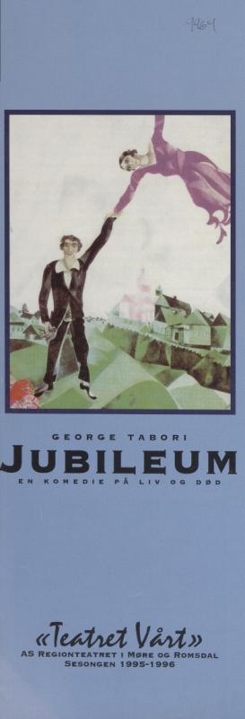 Forestillingsprogram for Teatret Vårts produksjon Jubileum (1996) 