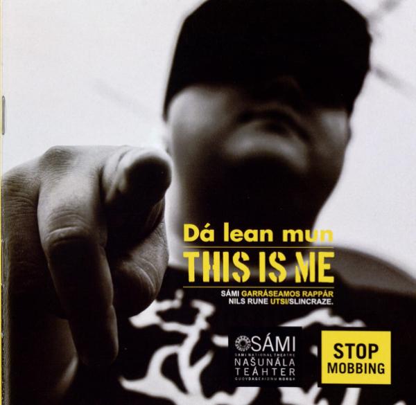Forestillingsprogram for Beaivváš Sámi Našunálateáhters produksjon "Dà lean mun / This is me" (2017).